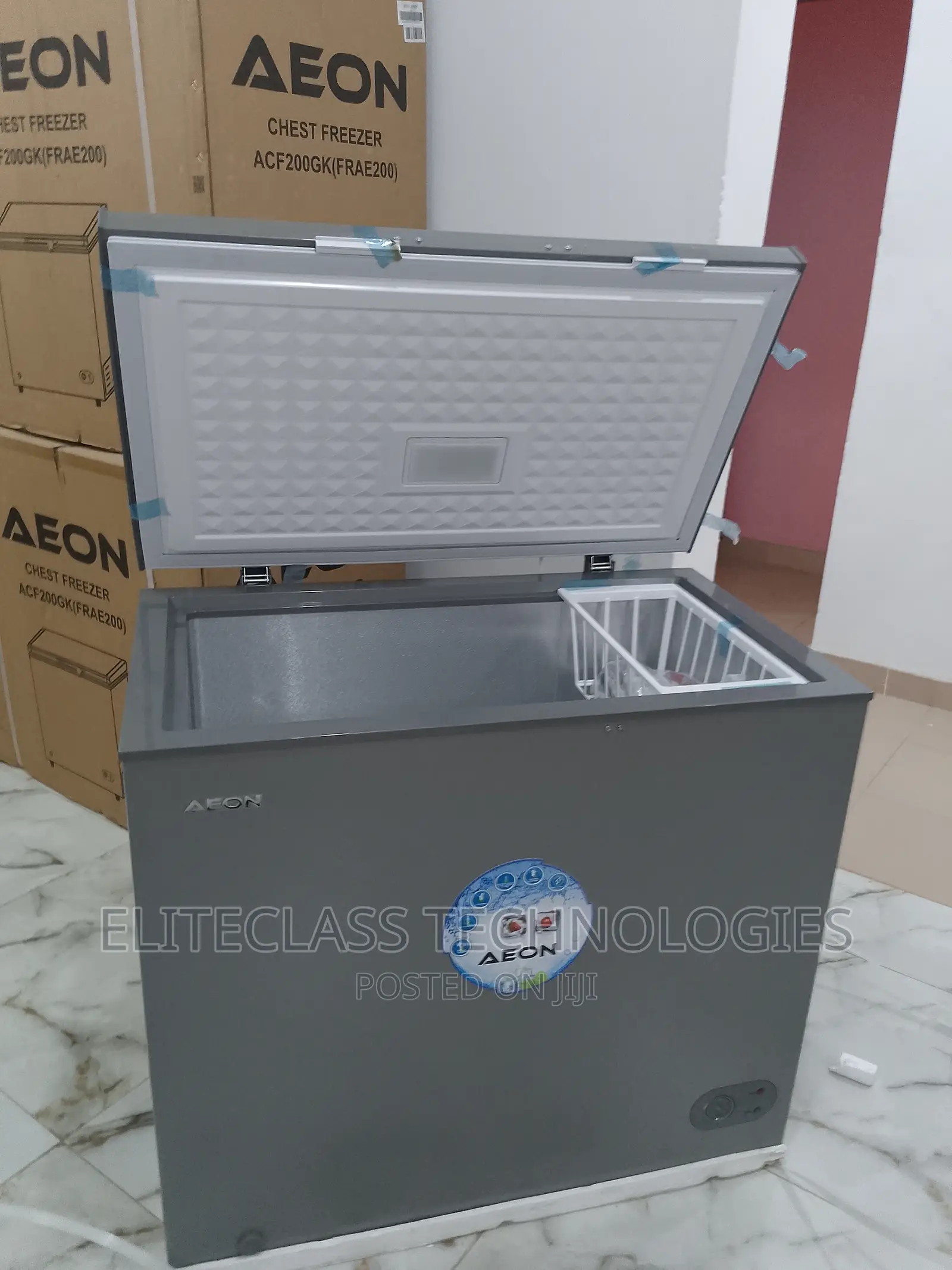 Aeon ACF200GK 202 Litre Smart Chest Freezer Grey Color R600a