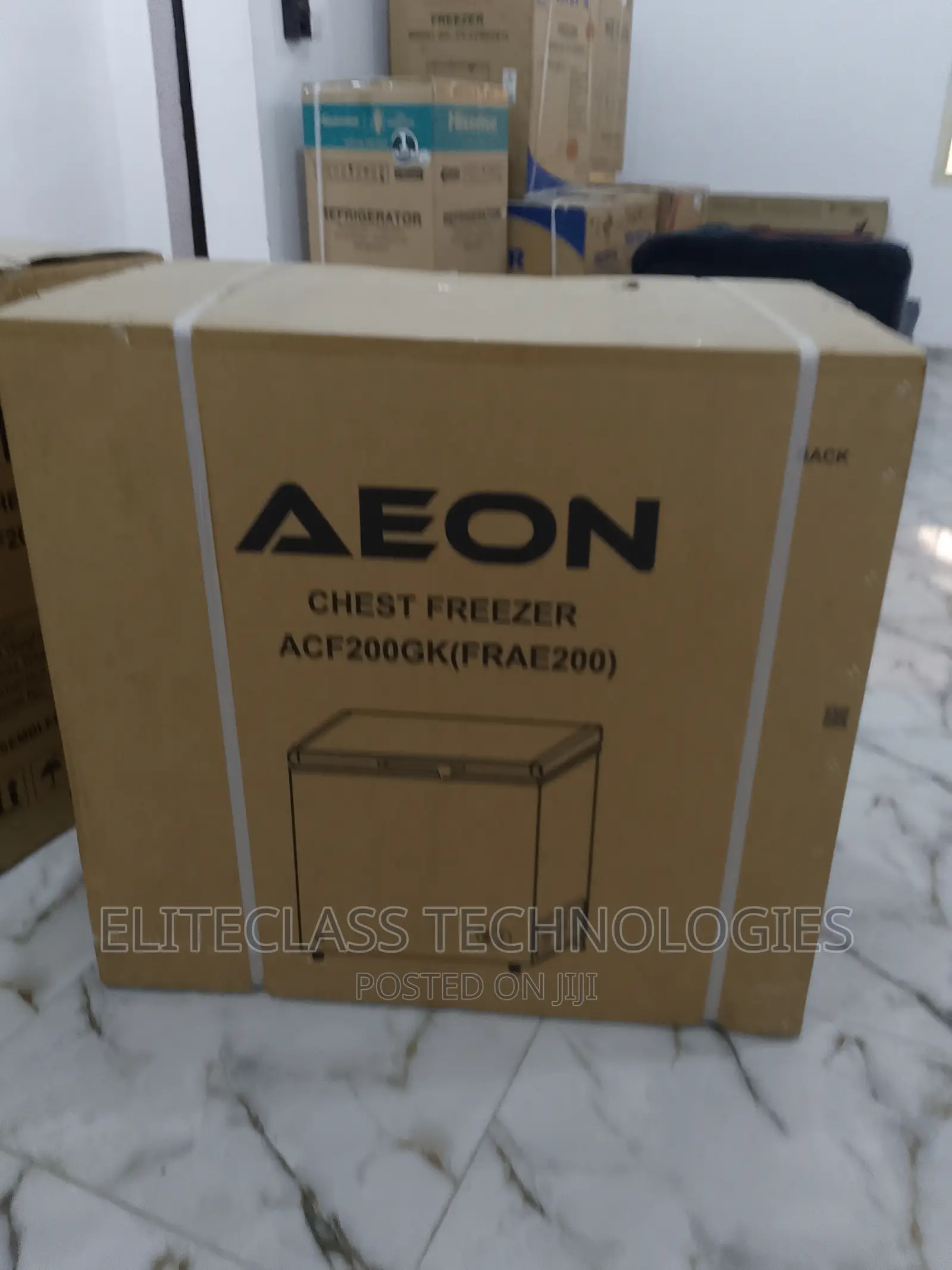 Aeon ACF200GK 202 Litre Smart Chest Freezer Grey Color R600a