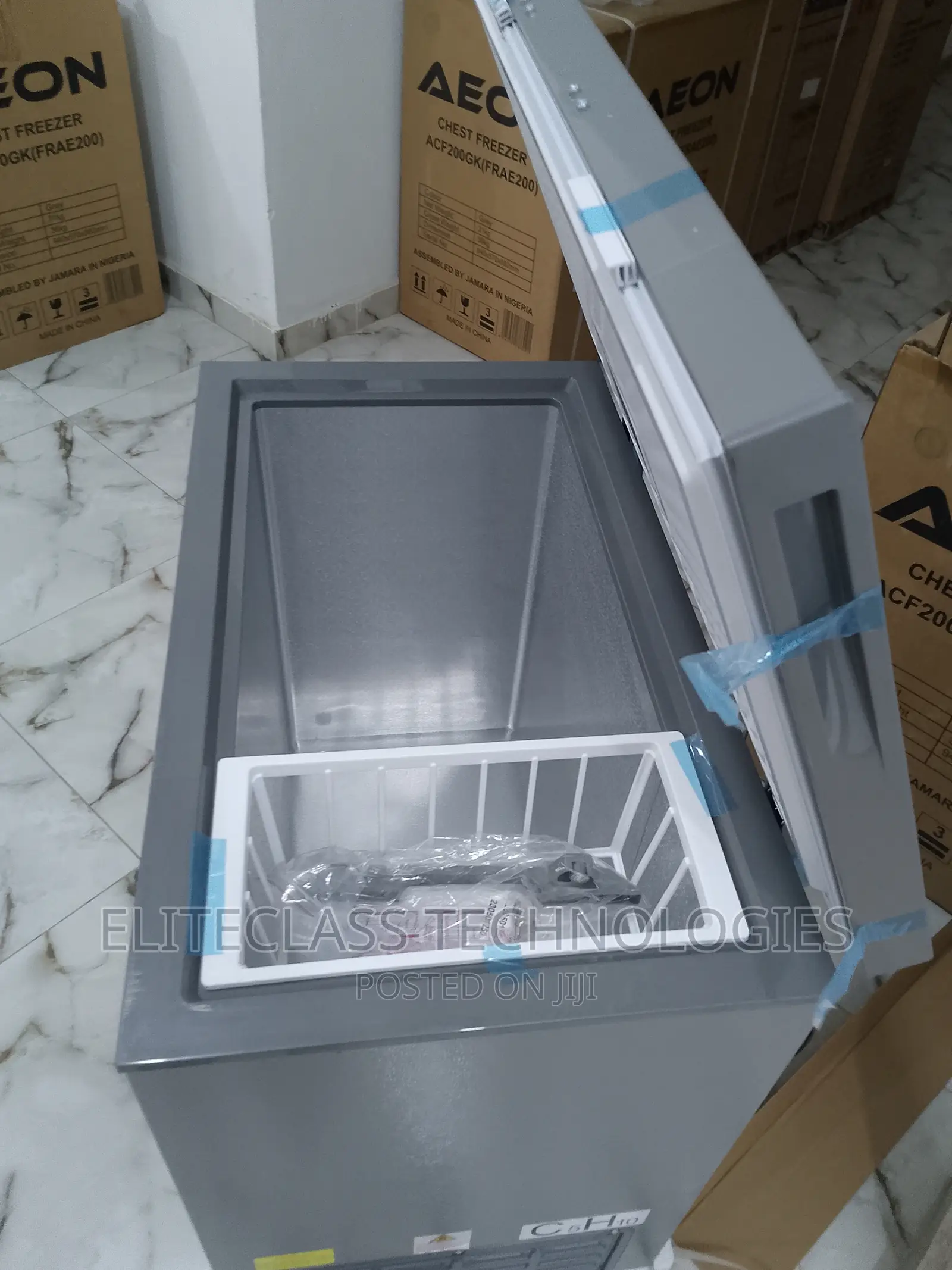 Aeon ACF200GK (202 Litre) Chest Freezer R600a-Grey Colour