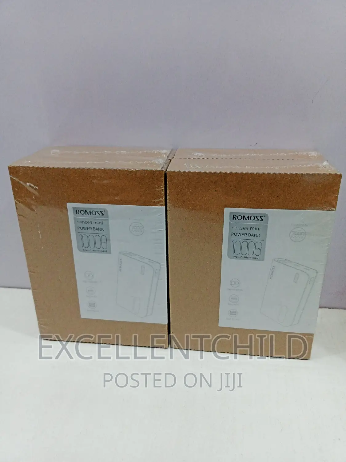 ROMOSS Sense4 Mini Power Bank 10,000mah Type-C+Micro Input