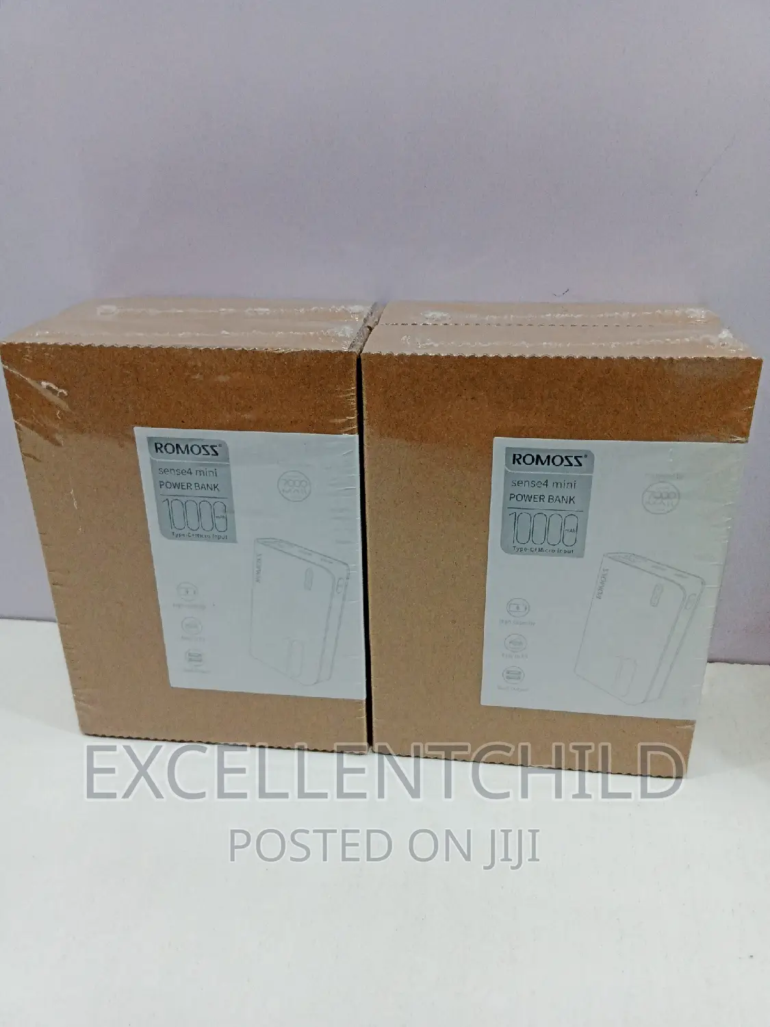ROMOSS Sense4 Mini Power Bank 10,000mah Type-C+Micro Input