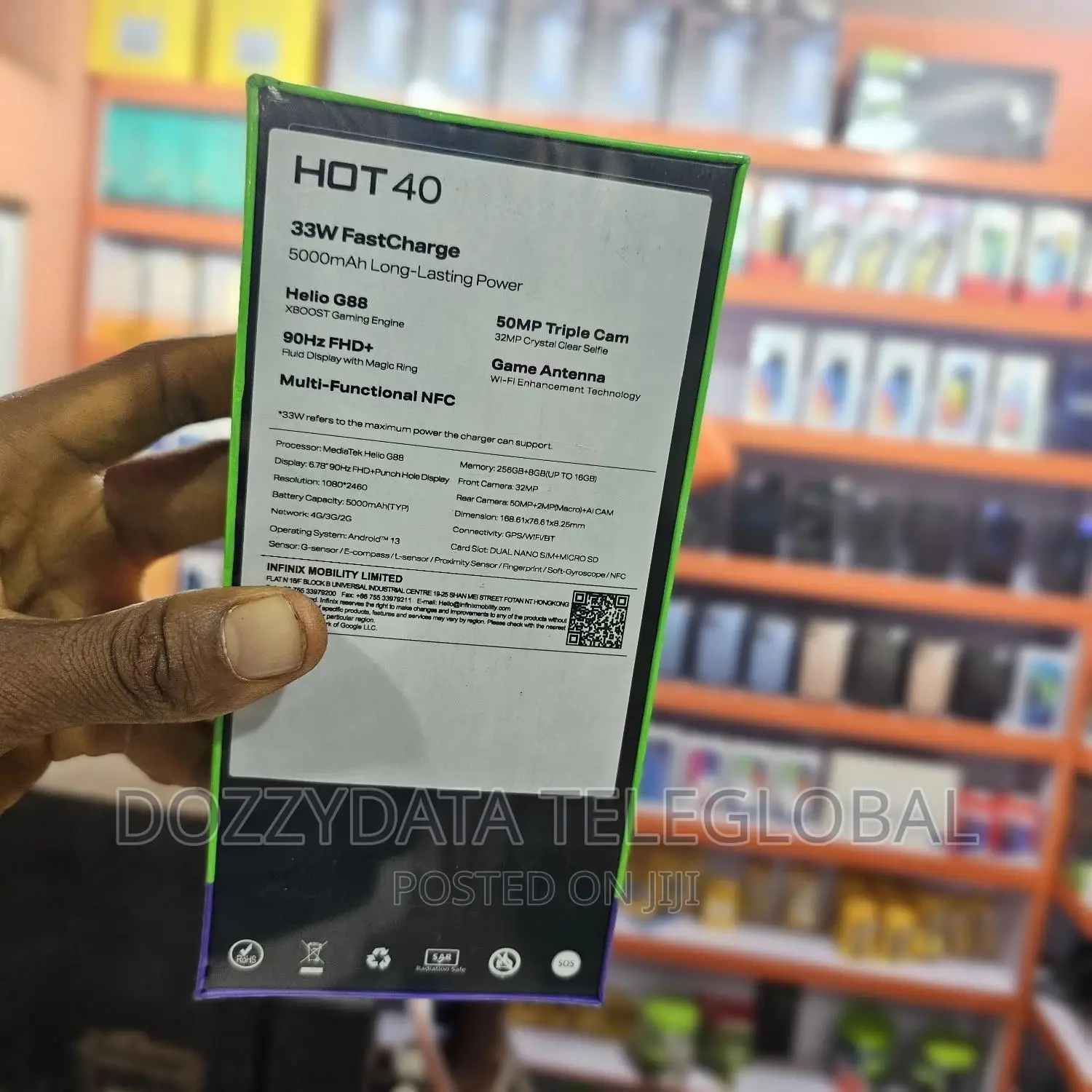New Infinix Hot 40 256 GB