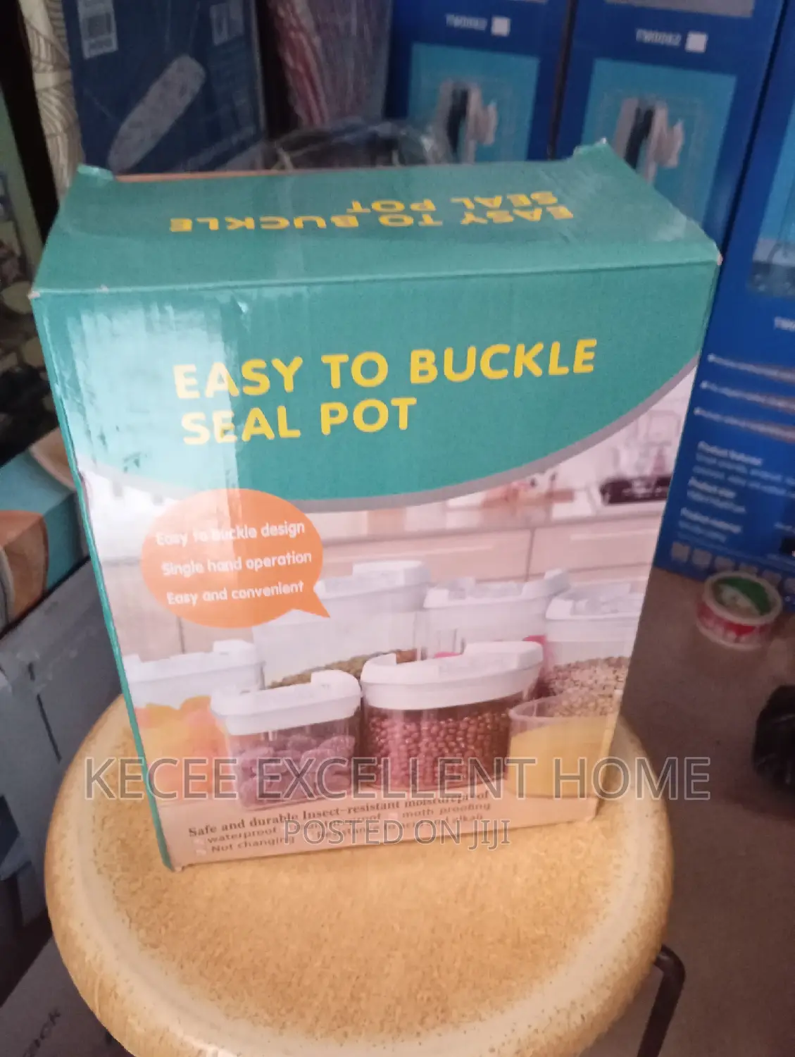 Seal Pot Container 4 Set