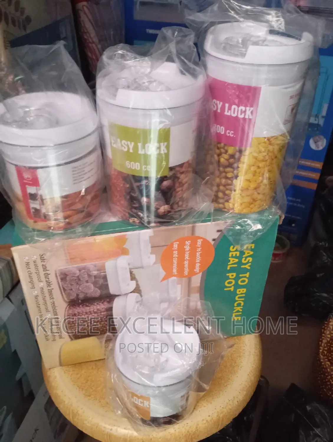 Seal Pot Container 4 Set