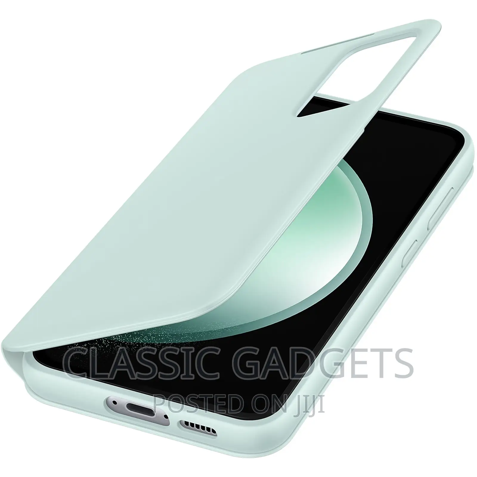 Smart Clear View Wallet Flip Case for Samsung Galaxy S23fe