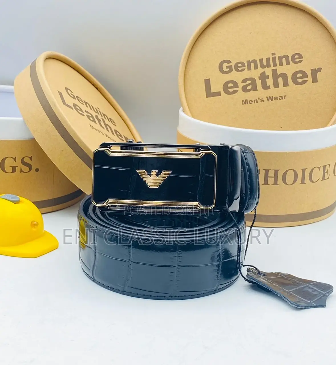 Super High Quality Designer Leather Belts Armani