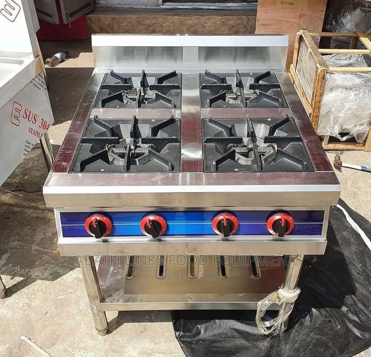 4 Burners Gas Cooker Without Oven