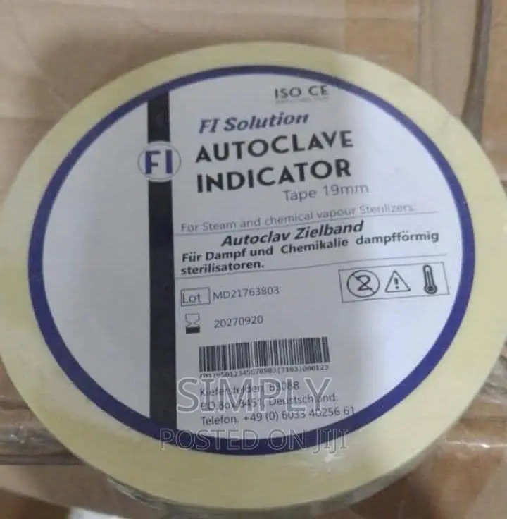 Autoclave Tape Available