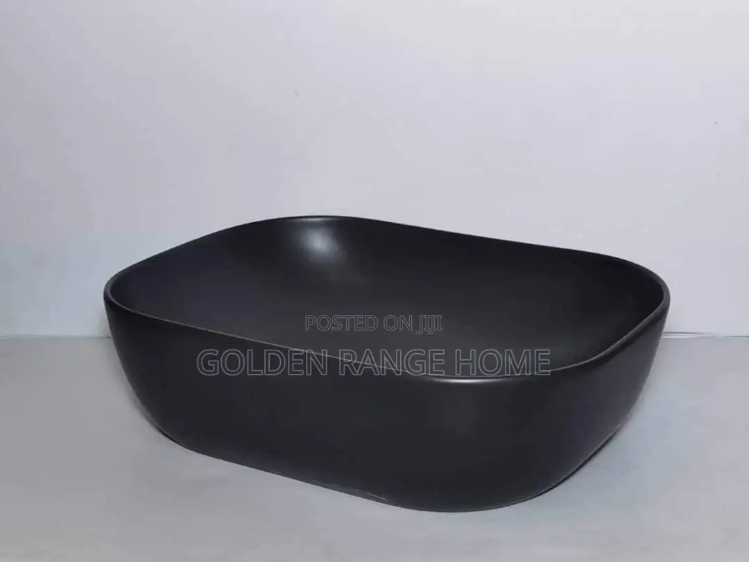 Matt Black Countertops Basin