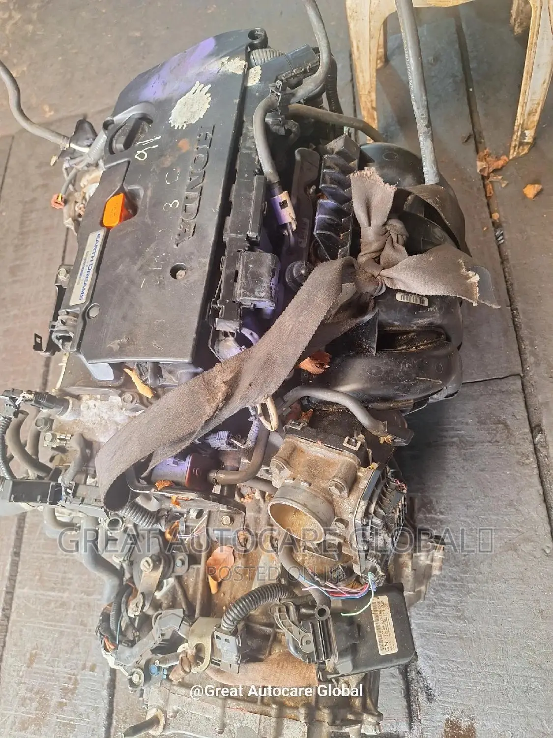 2014-2017 Honda Civic Engine and Gearbox (Earthdreams)