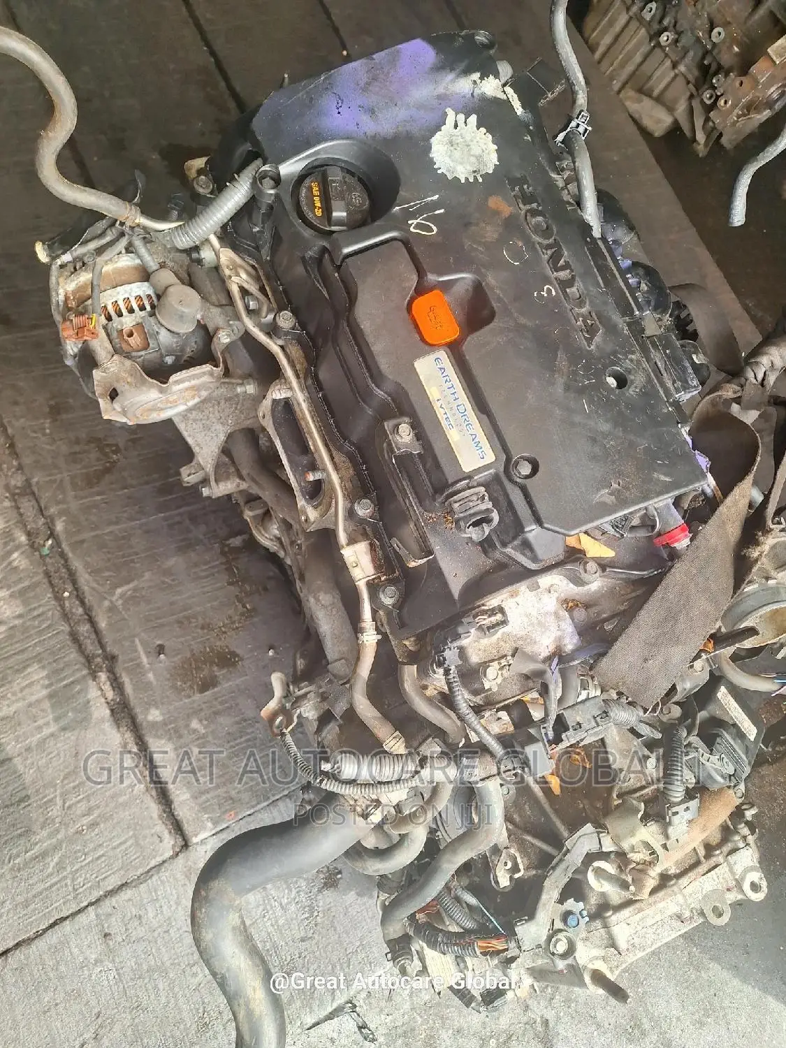 2014-2017 Honda Civic Engine and Gearbox (Earthdreams)