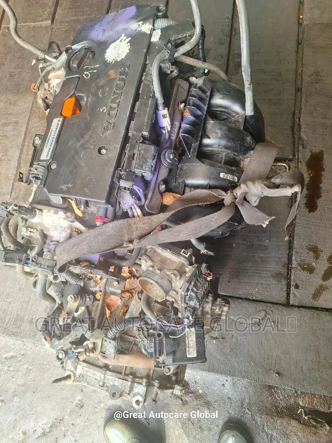 2014-2017 Honda Civic Engine and Gearbox (Earthdreams)