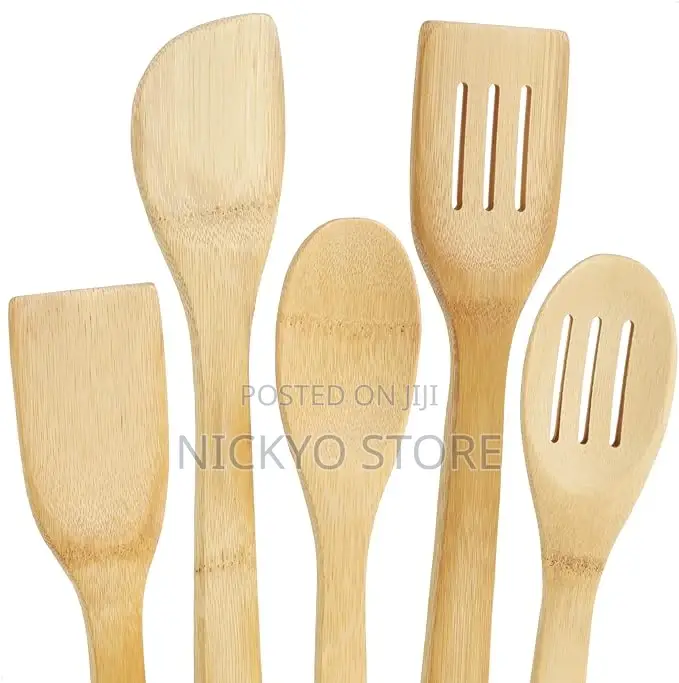 Bamboo Utensils for Utensils Decorative Kitchen With Stand