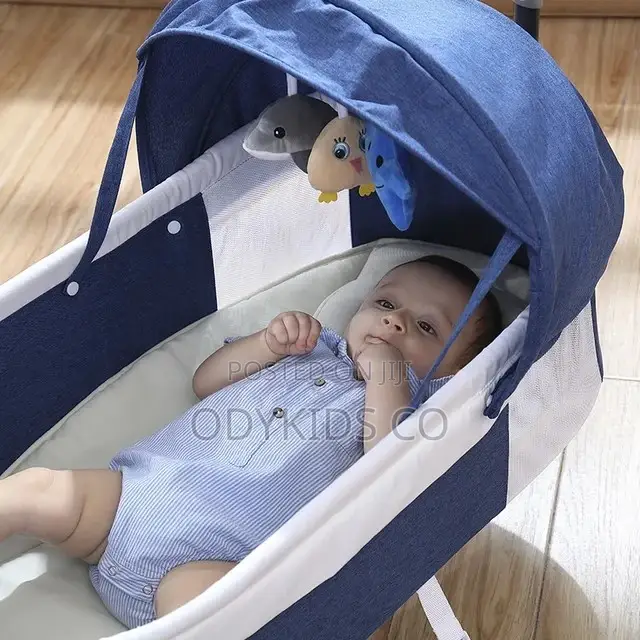 The Automatic Electric Shaking Bed Gives the Baby A
Comfort