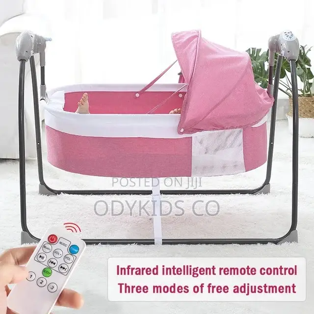 The Automatic Electric Shaking Bed Gives the Baby A
Comfort