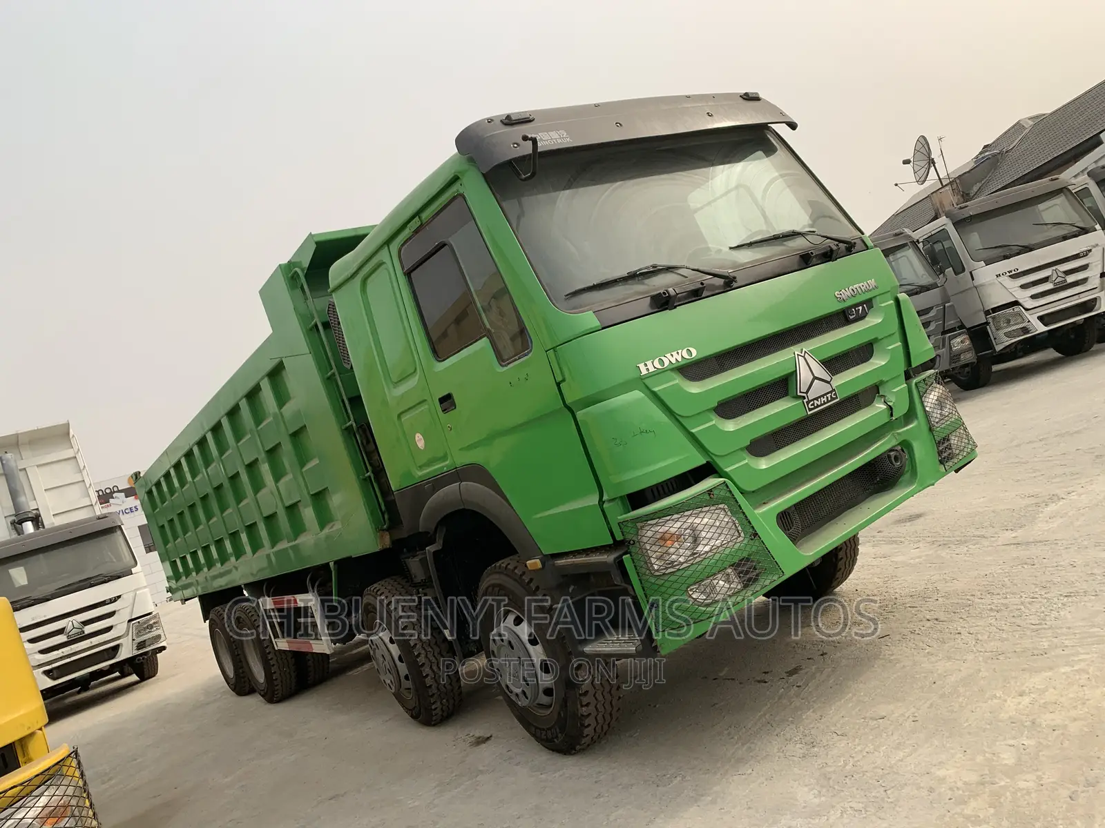 Howo 371 Horse-Power 12 Tyres Tipper