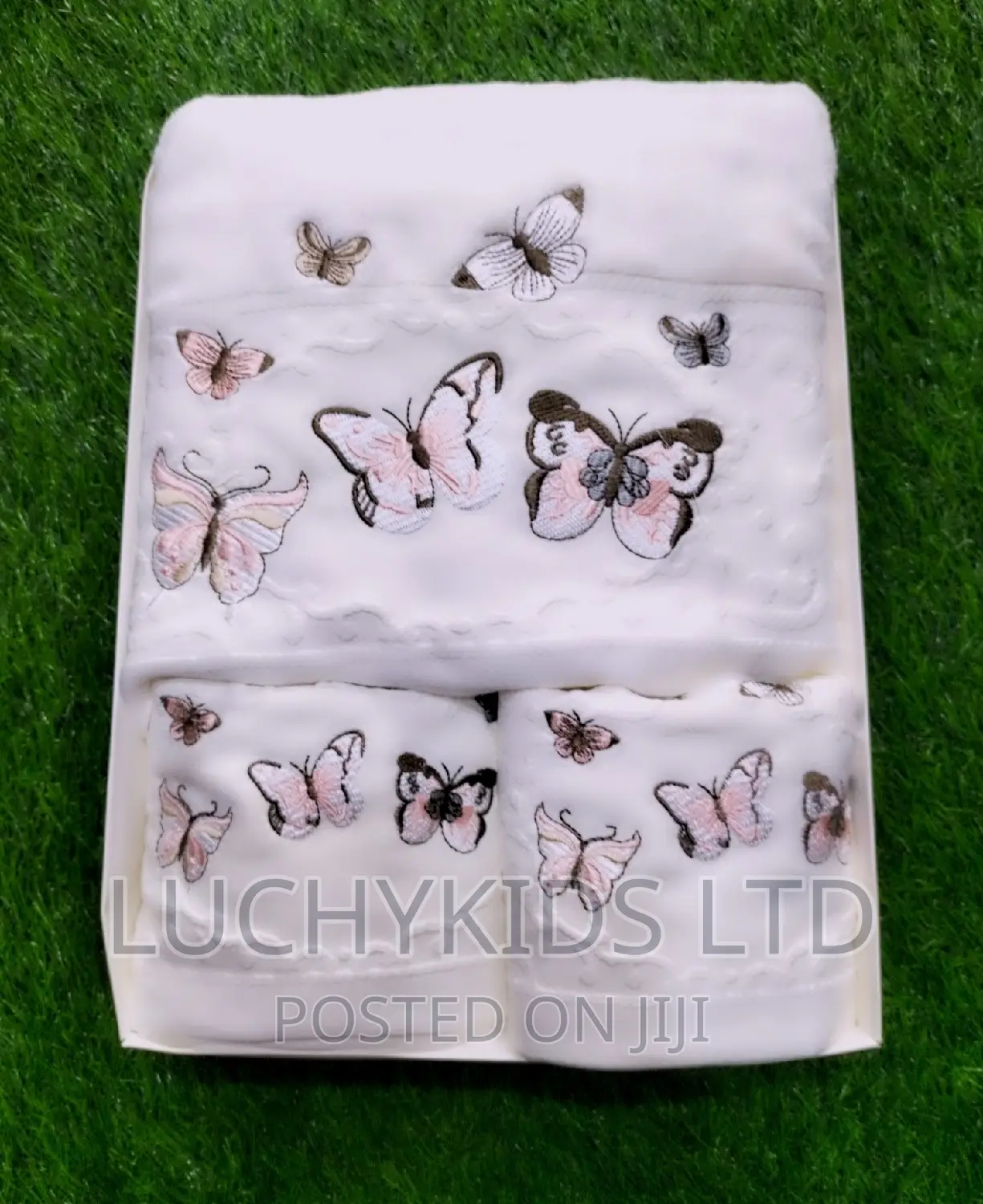 3pcs Mother Cares Towels for Both Mother N Child