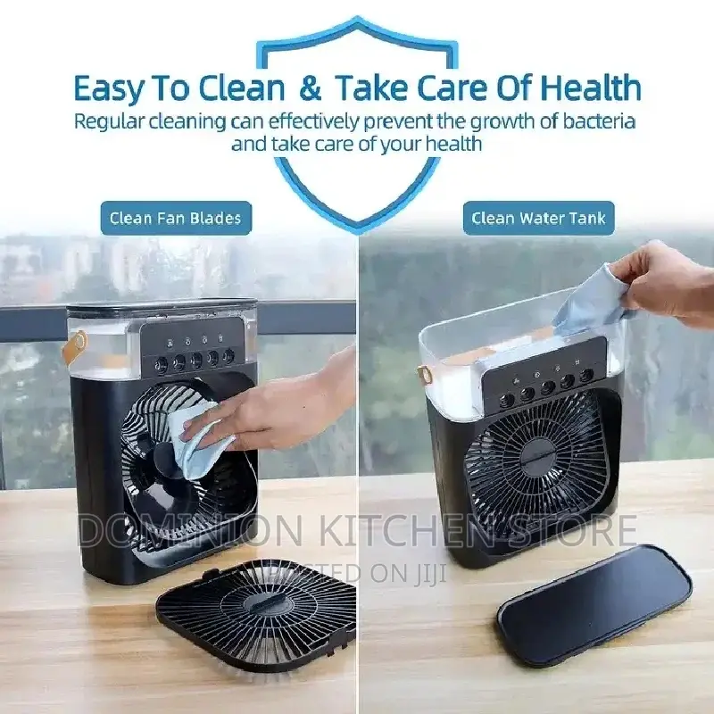 3in1 Portable Fan Air Conditioner Humidifier Cooling Usb Fan