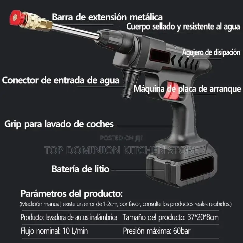 Cordless High Pressure Cleaner