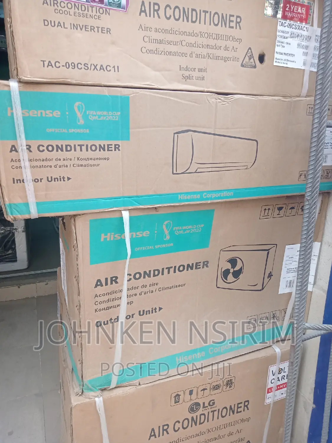 Original Hisense Air Conditioner 1hp