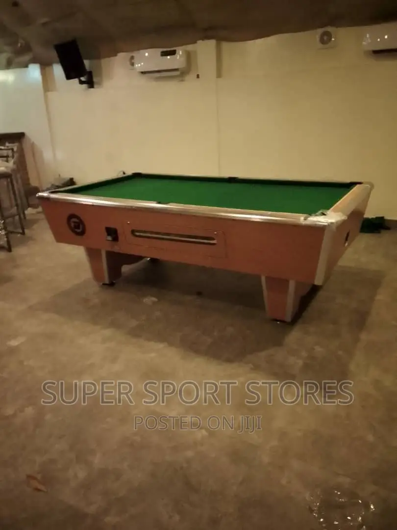 Coin Mechanism Snooker Board.