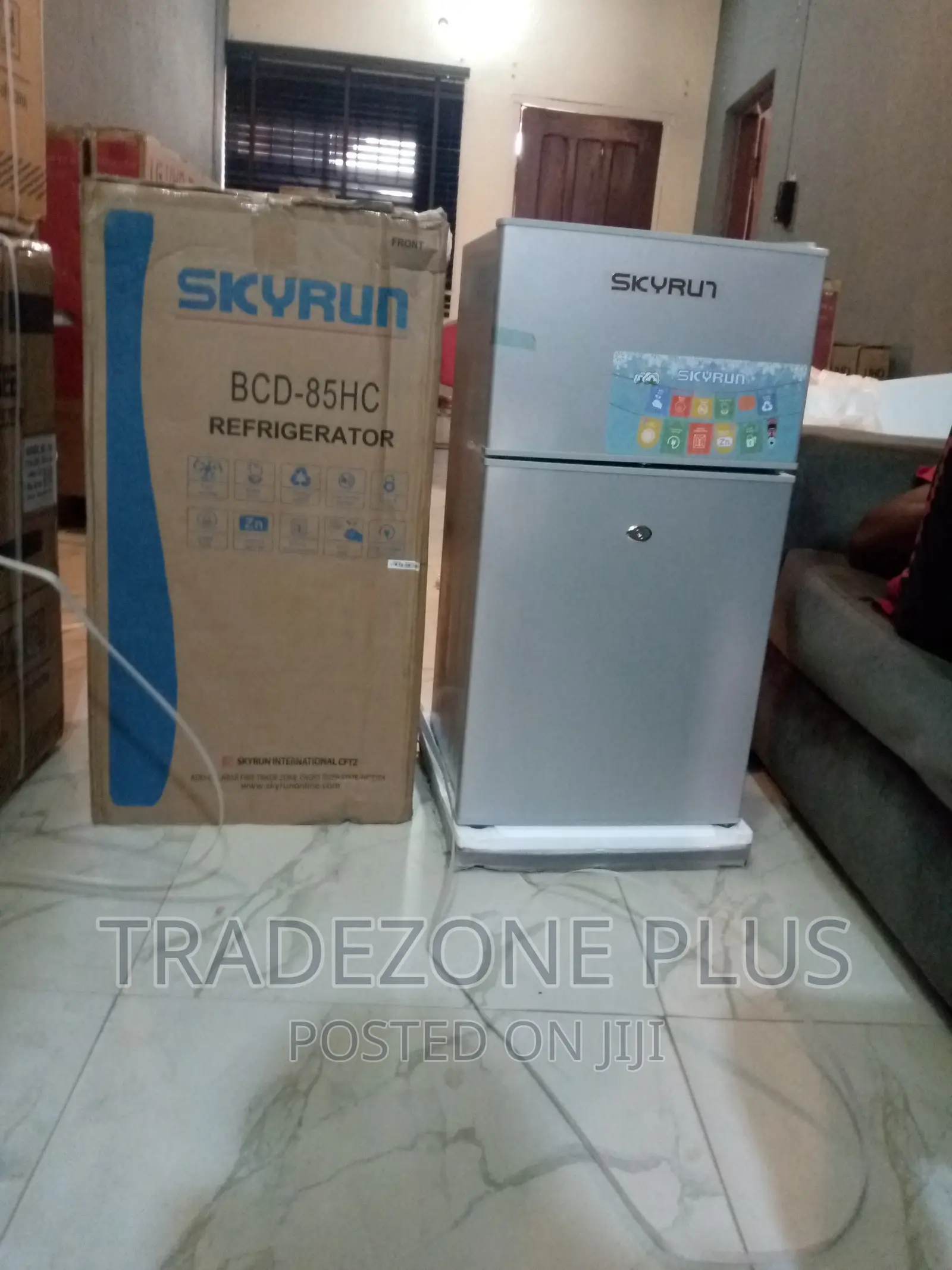 Skyrun Refrigerator BCD-85HC Double Door 70L