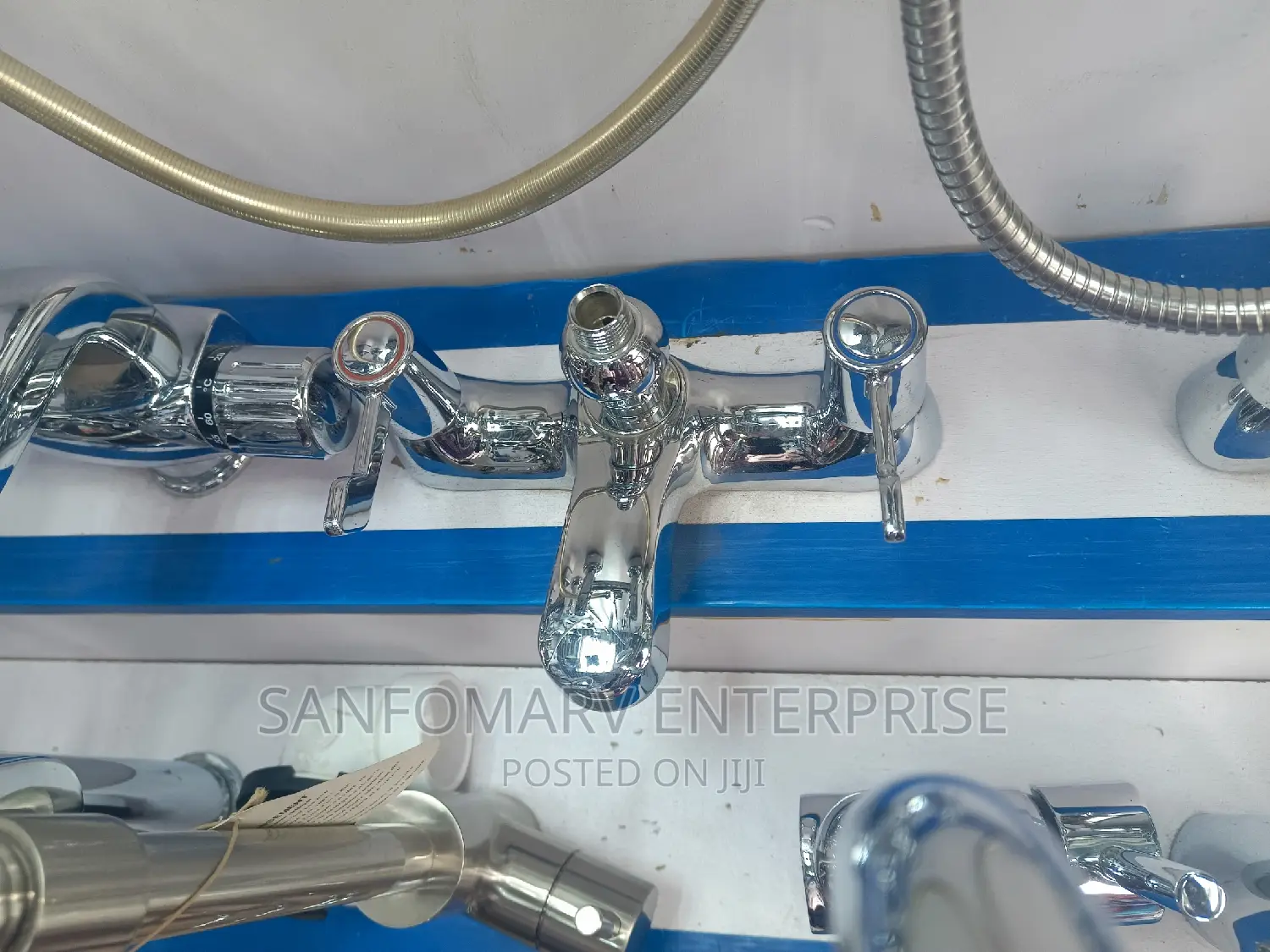 Twyford Deck Mounted Bath Shower