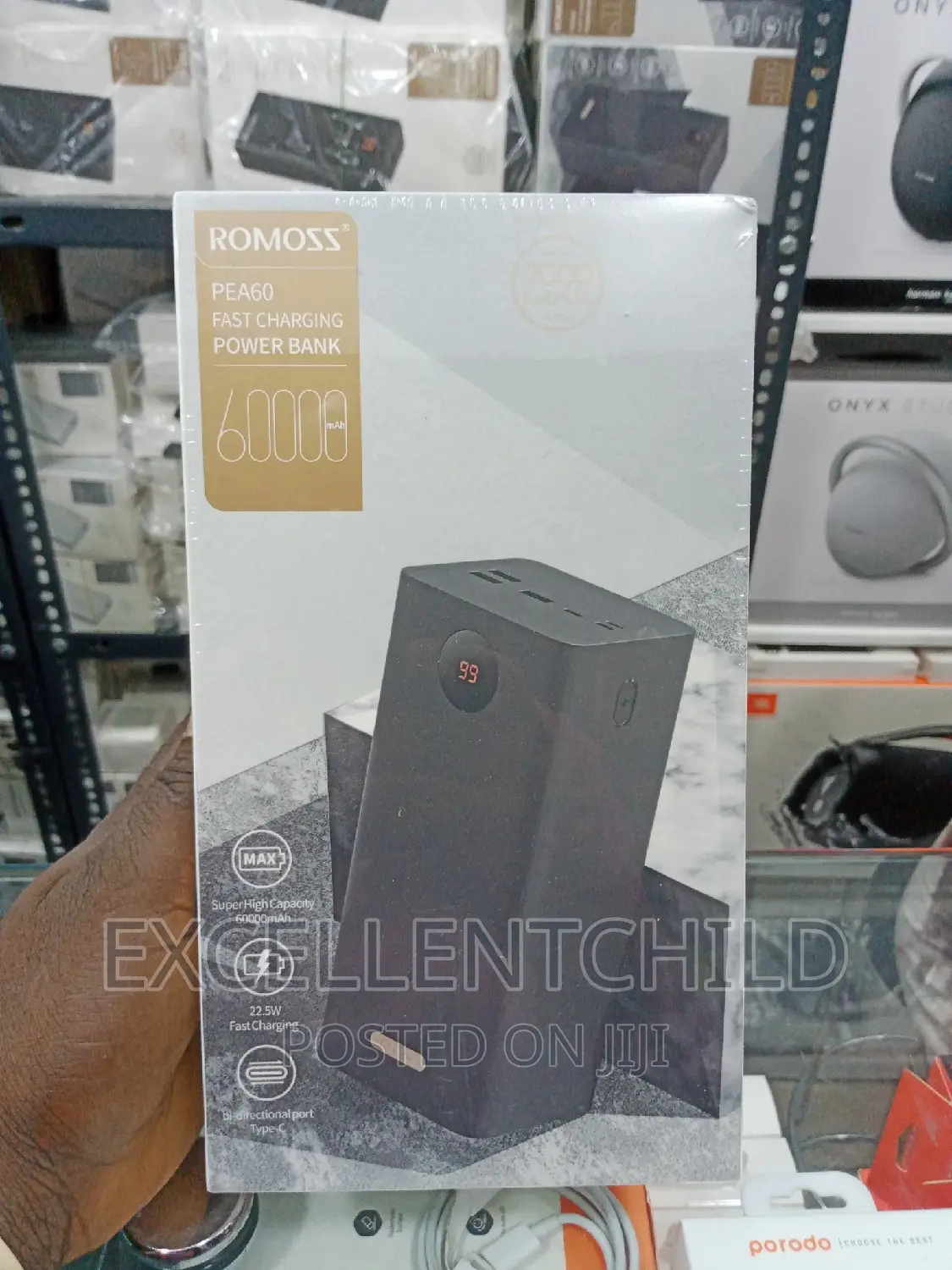 Romoss Pea60 Fast Charging Power Bank 60,000mah