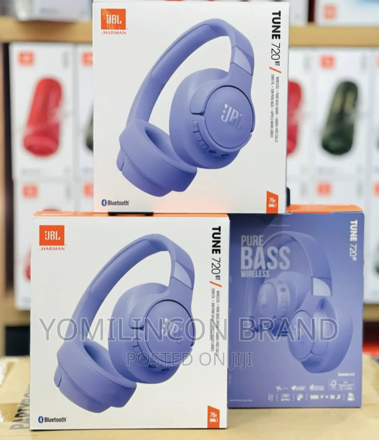 JBL Tune 720BT Wireless Over Ear Headphones