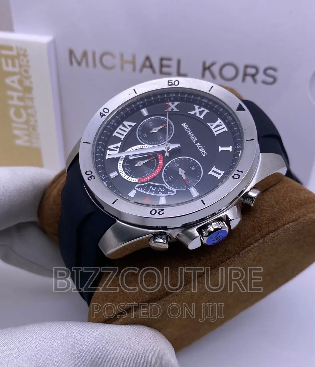 Original Michael Kors Rubber Strap Watch Available in Store