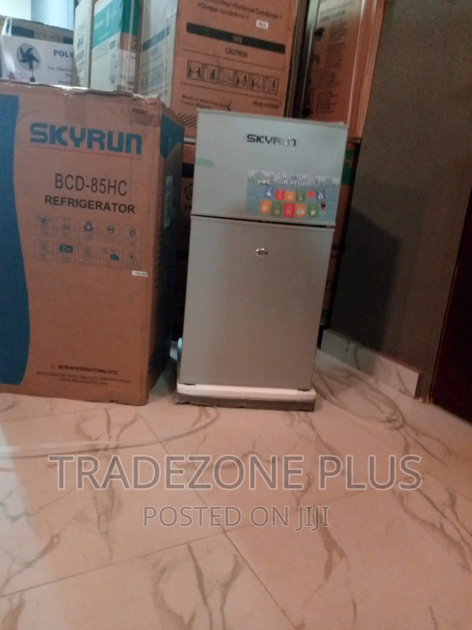 Skyrun Fast Cooling Double Door (70L) |Fridge