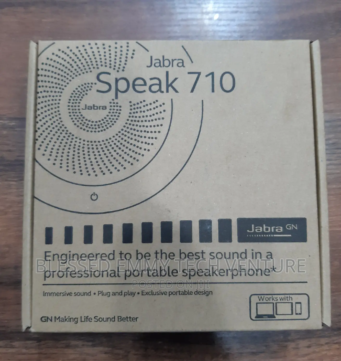 Jabra Speak 710 Wireless Bluetooth Speaker and Mobile Phones