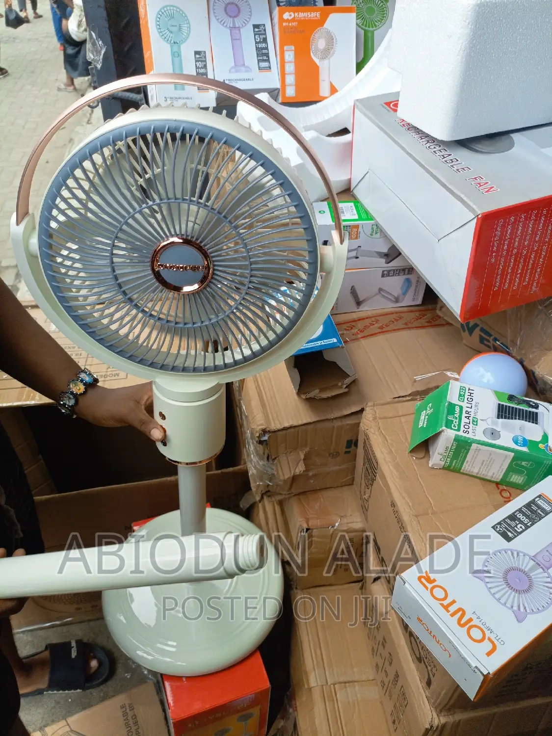 12,000mah Lithium Rechargeable Fan