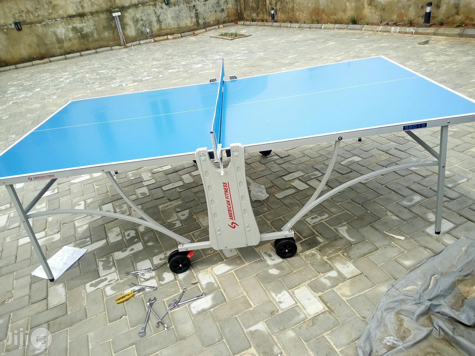 Outdoor Table Tennis Board American Fitness