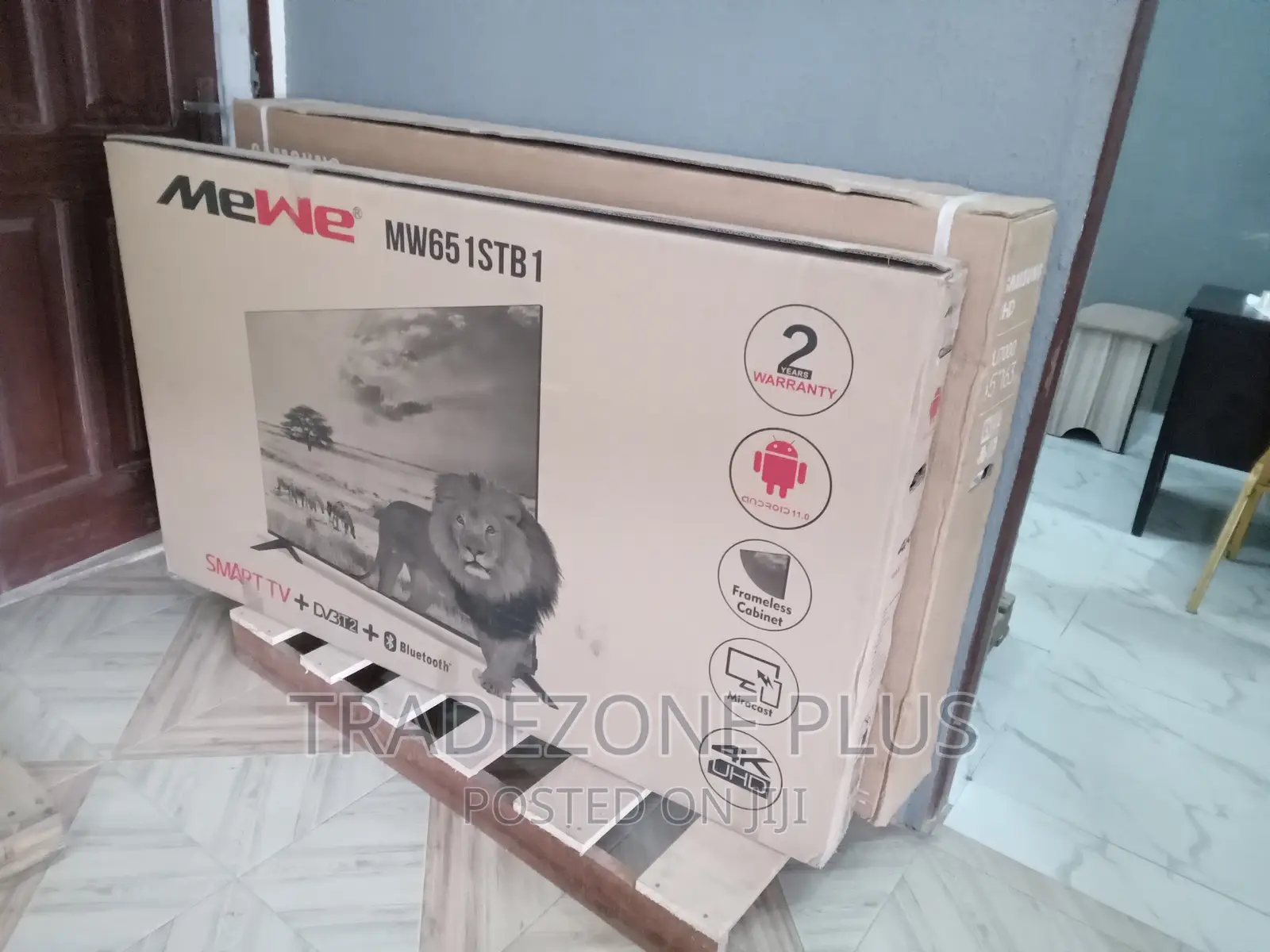 Brand New 65'' Smart TV With Youtube+Netflix