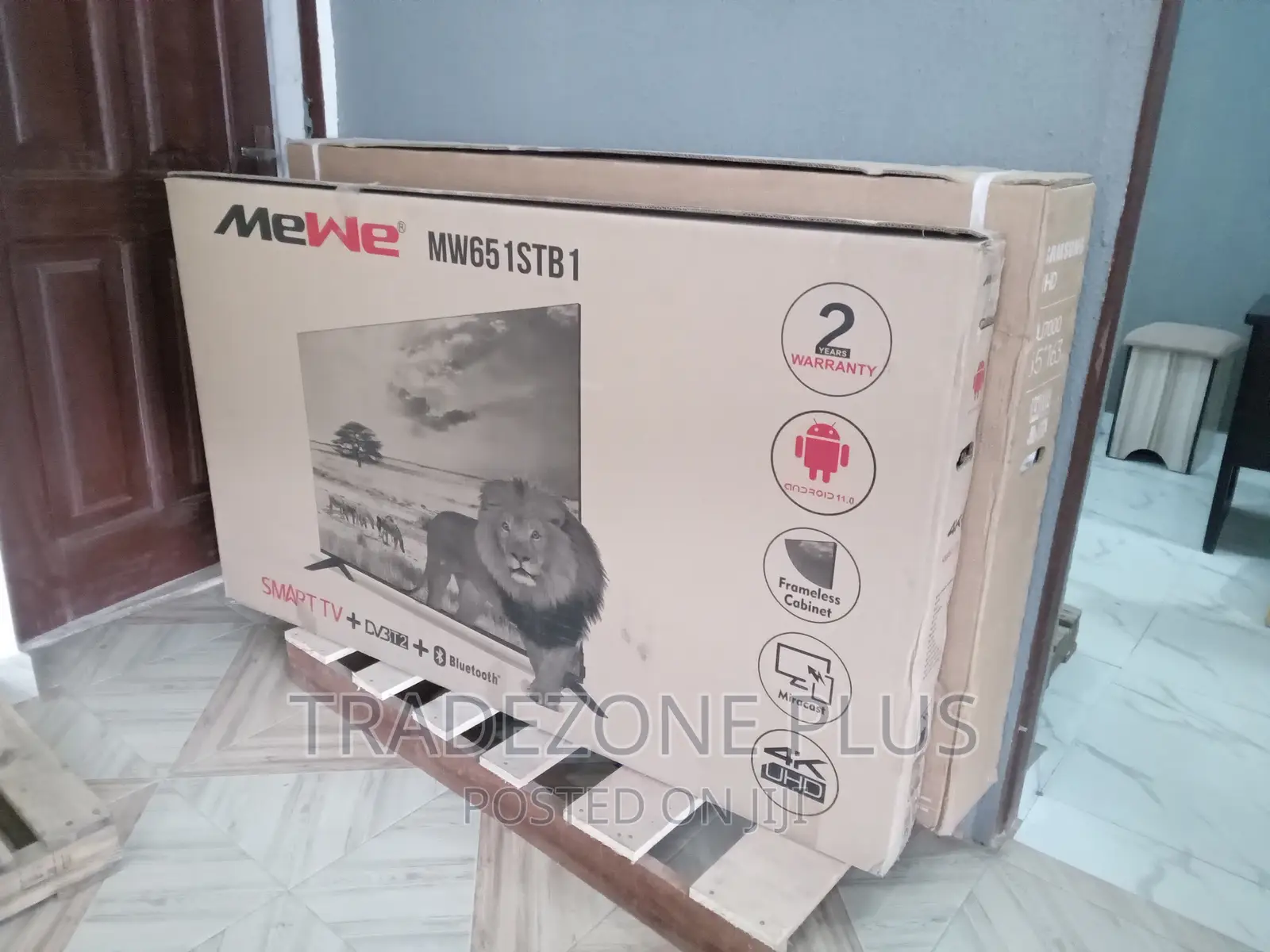 Brand New 65'' Smart TV With Youtube+Netflix