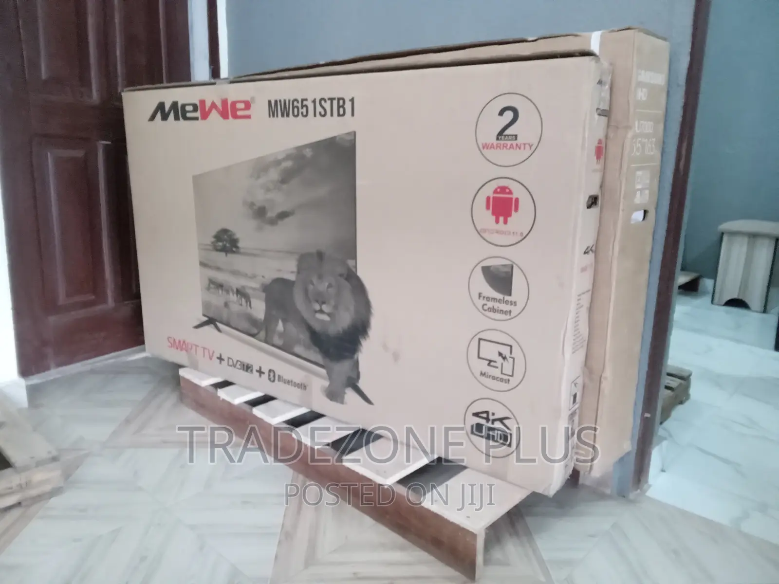 Brand New Mewe 65 Inch Smart Tv+Netflix+Youtube