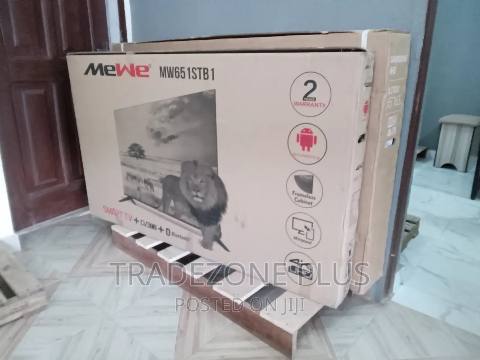 Brand New Mewe 65 Inch Smart Tv+Netflix+Youtube