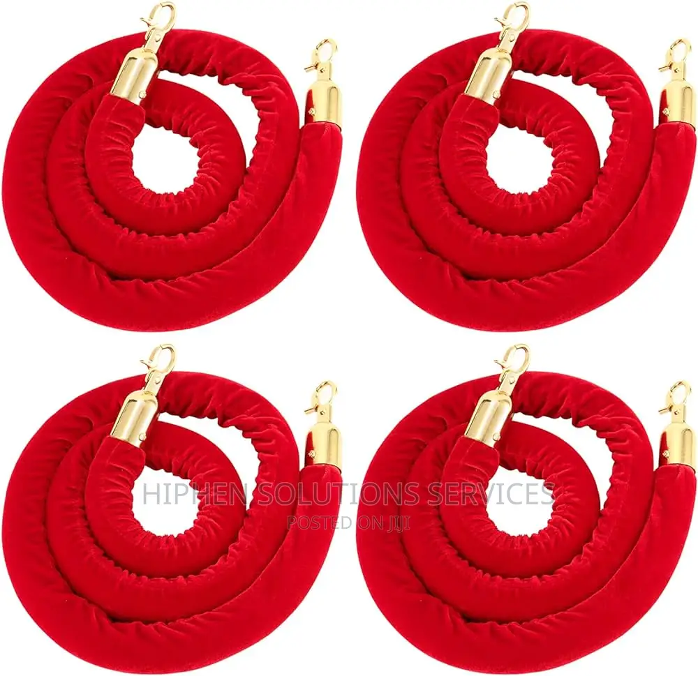 Restaurant/Entrance/Red Carpet Velvet Stanchion Ropes