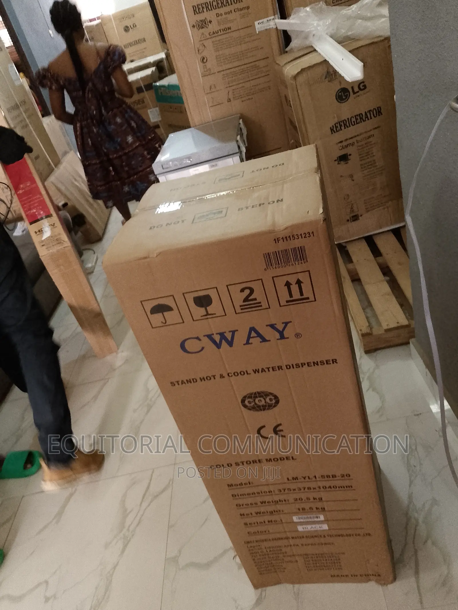 Correct Water Dispenser Cway Hot and Cold