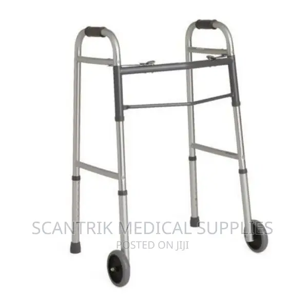 Button Folding Walker Scantrik Medical Supplies