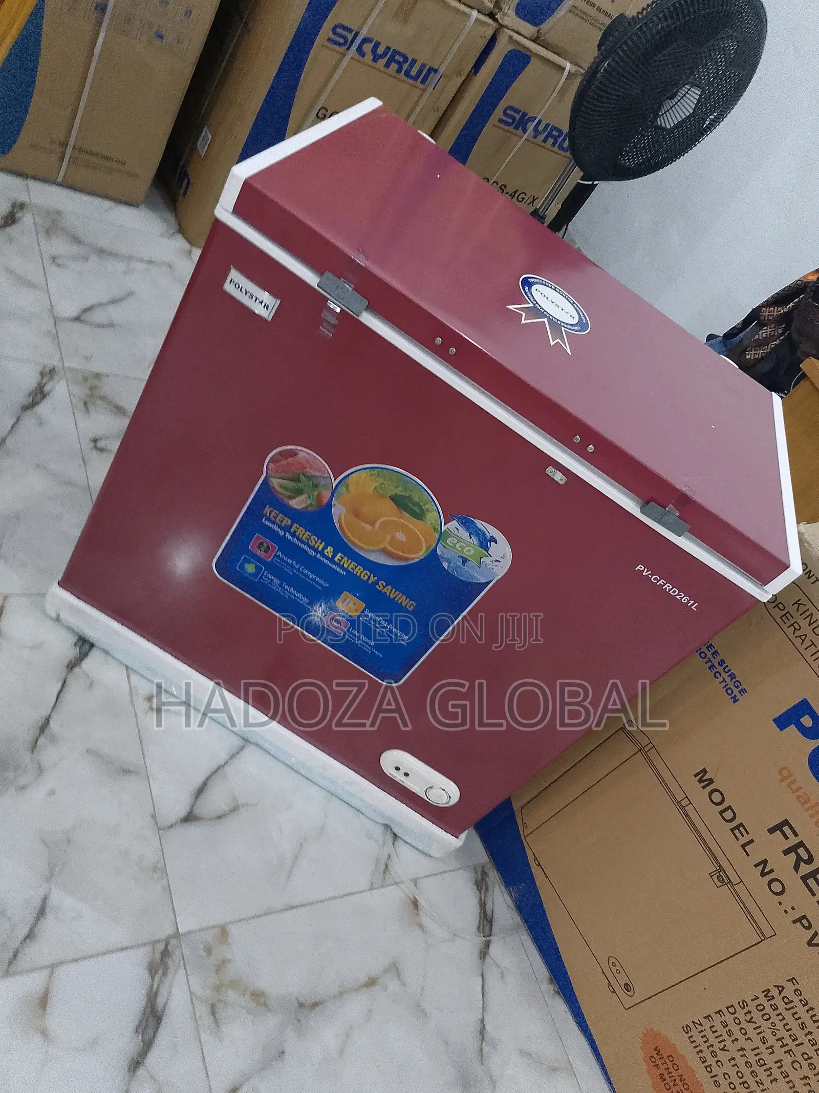 New Fastfreezing Polystar Cfrd261l Chest Freezer