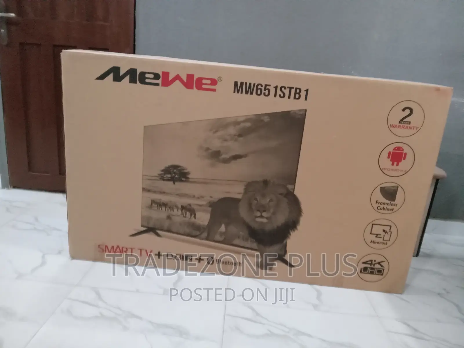 New in Mewe 65'' Smart Tv+Netflix+Youtube