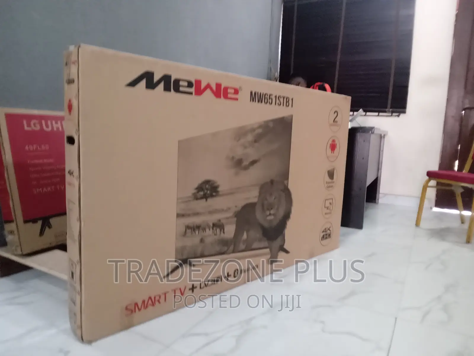 New in Mewe 65'' Smart TV With Youtube+Netflix