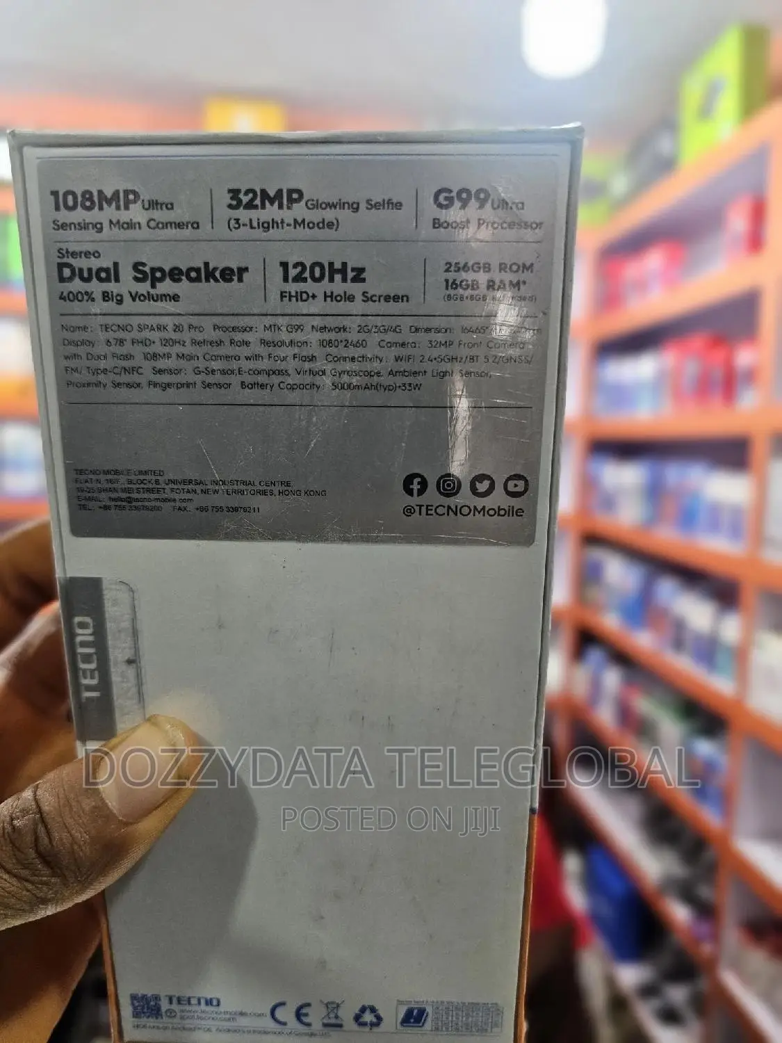 New Tecno Spark 20 Pro 256 GB