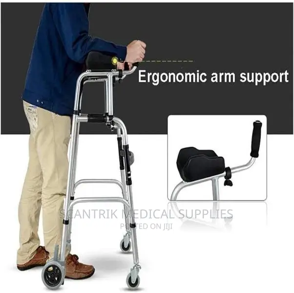 Adjustable Height 4 Wheels Walker