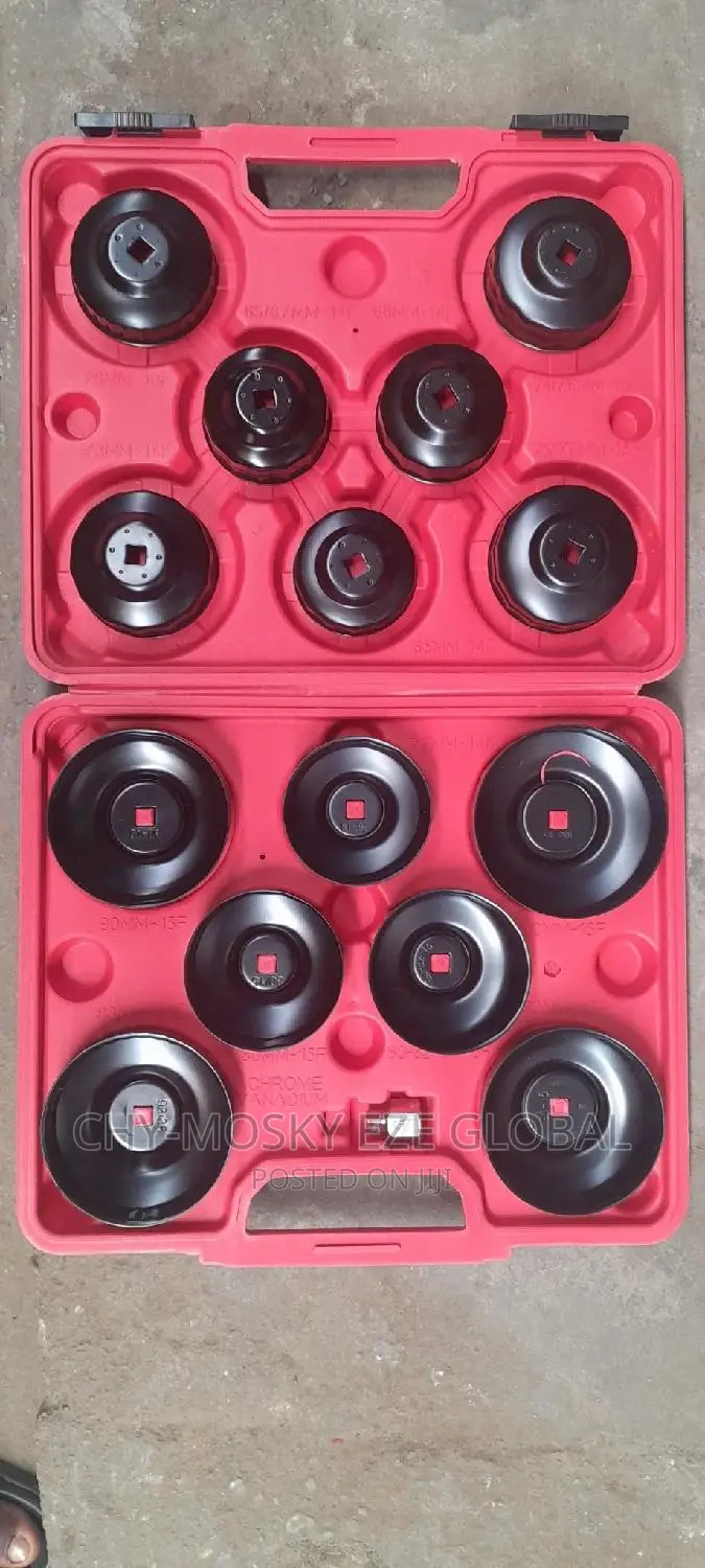 Cup Type Oil Filter Wrench Set
