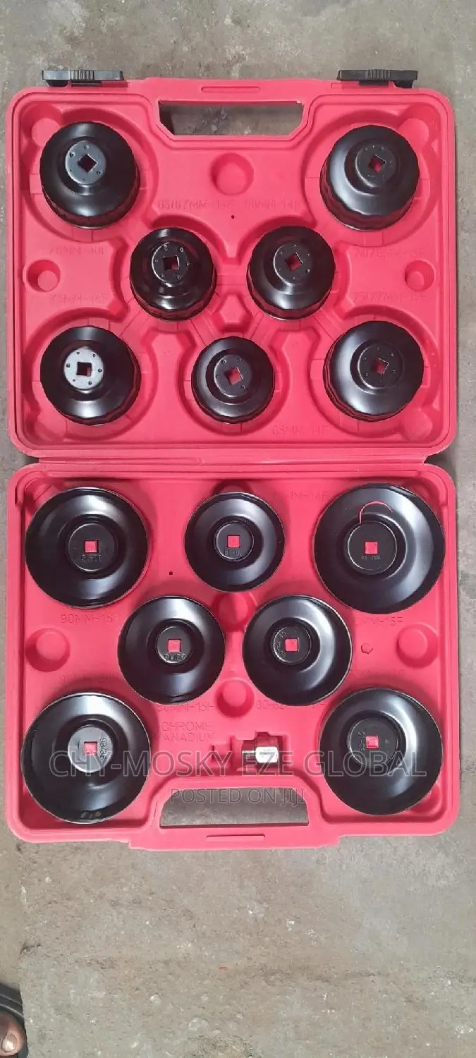 Cup Type Oil Filter Wrench Set