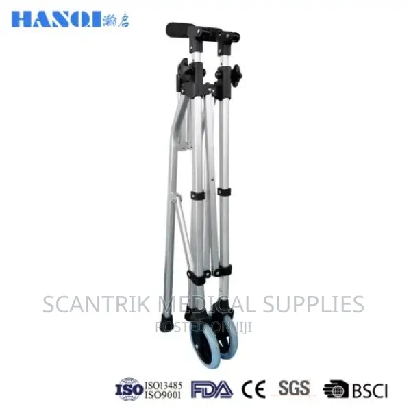 Stand Upright Walker With Armrest