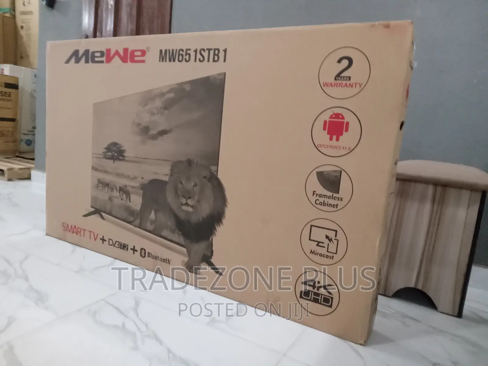 Affordable 65'' Smart TV With Youtube+Netflix